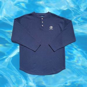 Caesars Palace Thermal Long Sleeve Button Up Shirt Men’s Medium by Gear For Spor